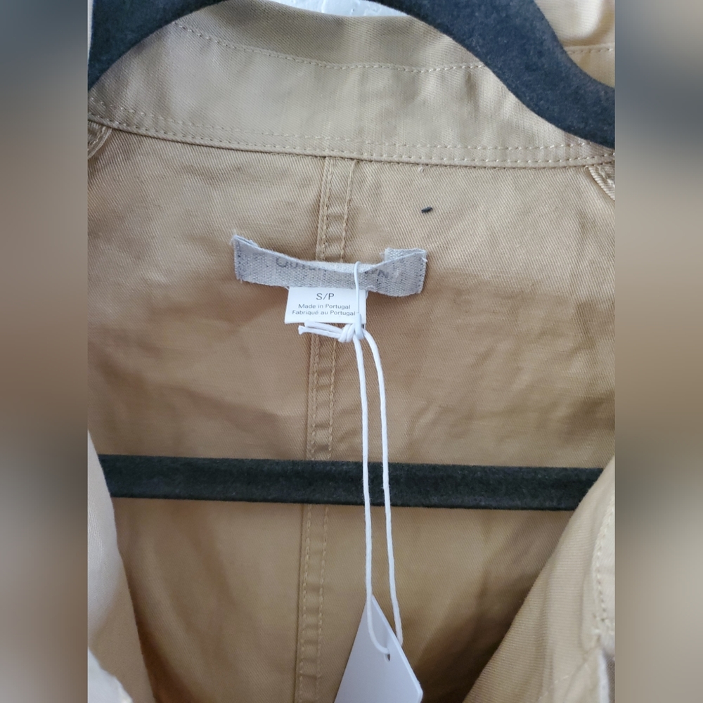 Outerknown Station Jumpsuit Coveralls organic cotton Womens S Sand Cotton $178 - Picture 5 of 15